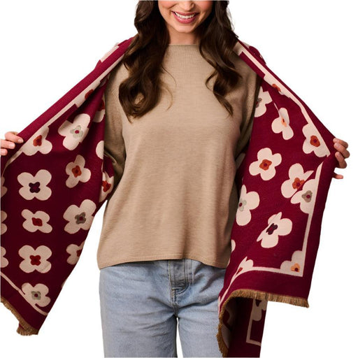 Tiger Tree | Cherry Autumn Flower Scarf Homing Instincts 