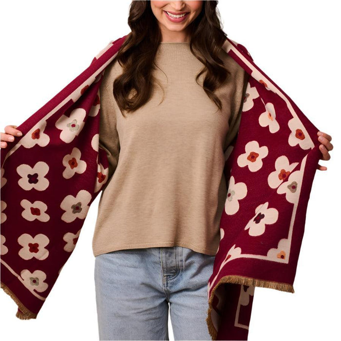 Tiger Tree | Cherry Autumn Flower Scarf Homing Instincts 
