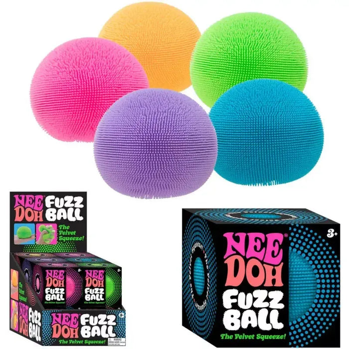 Schylling | Nee Doh Fuzz Ball Velvet Squeeze Homing Instincts