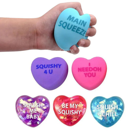 Schylling | NeeDoh Squeeze Hearts Assorted Homing Instincts