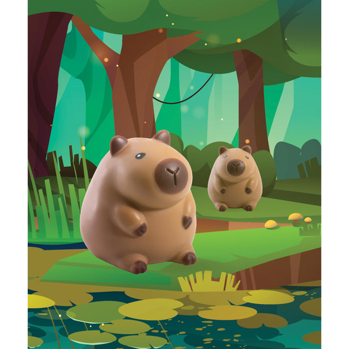 Discovery Zone | Squishy Capybara 12pcs Brown
