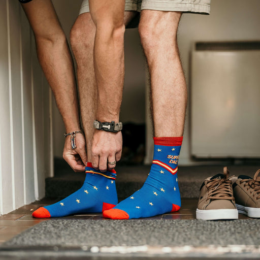 Lafitte | Super Dad Crew Socks
