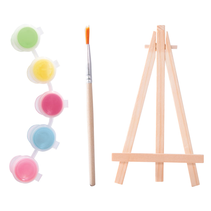 Discovery Zone | Canvas Art Set - Chicks & Bunnies CDU 16pcs/2 Assorted