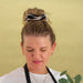 Annabel Trends | Tamed Double Layer Hair Scrunchie Black