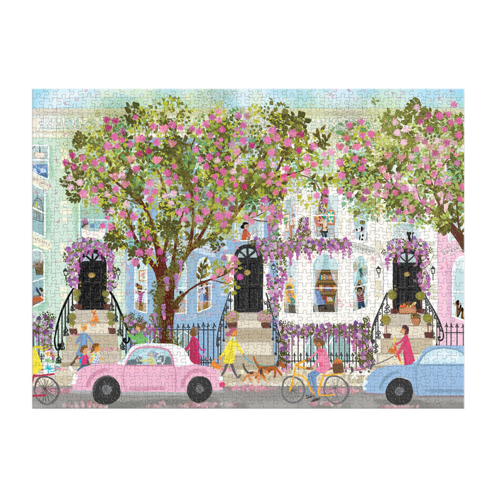 Galison | Joy Laforme Spring Terrace 1000pc Puzzle Multi-Coloured