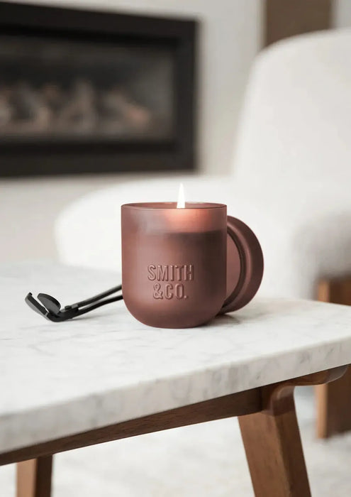 The Aromatherapy Co | Black Oud & Saffron Scented Candle 250g Homing Instincts