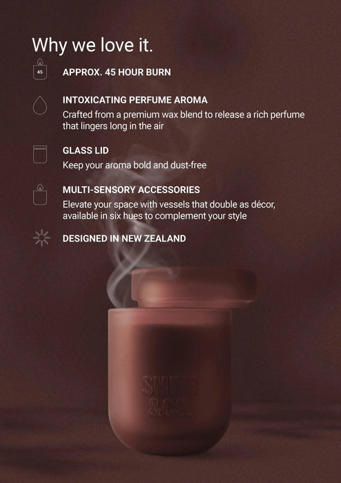 The Aromatherapy Co | Black Oud & Saffron Scented Candle 250g Homing Instincts