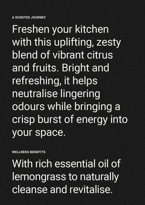 The Aromatherapy Co | Lemongrass, Lime & Bergamot Scented Candle Homing Instincts