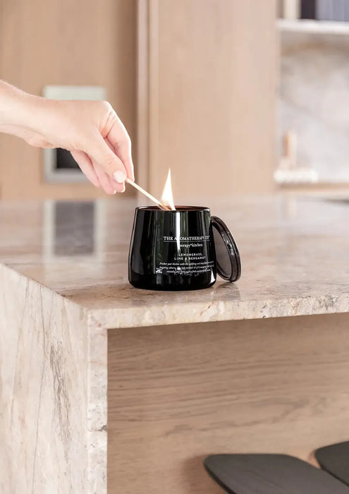 The Aromatherapy Co | Lemongrass, Lime & Bergamot Scented Candle Homing Instincts