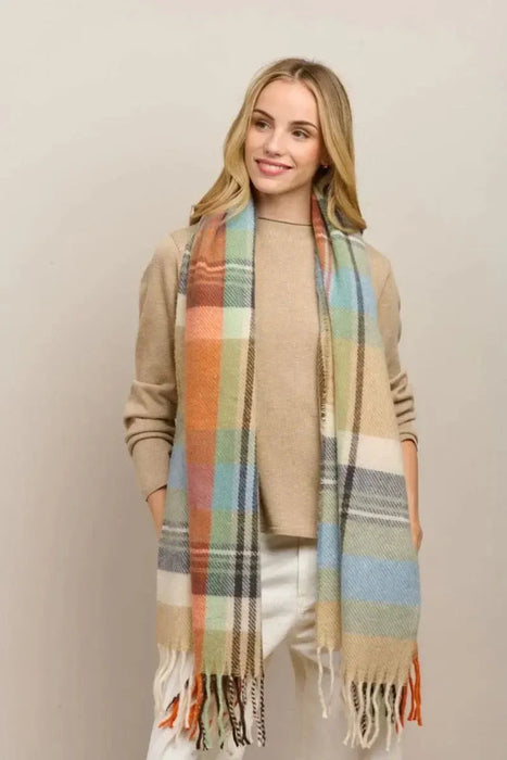 Tiger Tree | Blue Piccadilly Scarf Homing Instincts