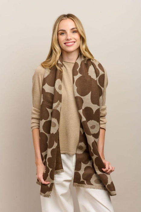 Tiger Tree | Coffee Tall Poppy Scarf Homing Instincts 