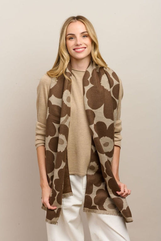 Tiger Tree | Coffee Tall Poppy Scarf Homing Instincts 