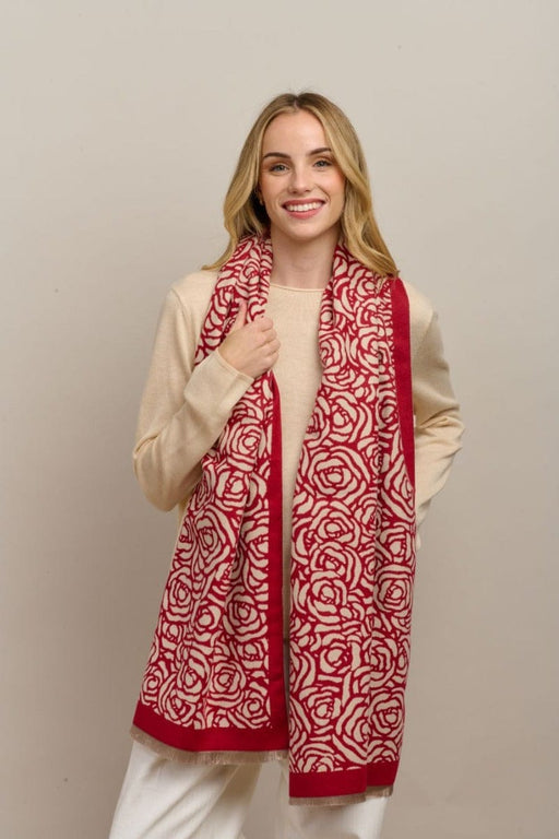 Tiger Tree | Red Wild Rose Scarf Homing Instincts 