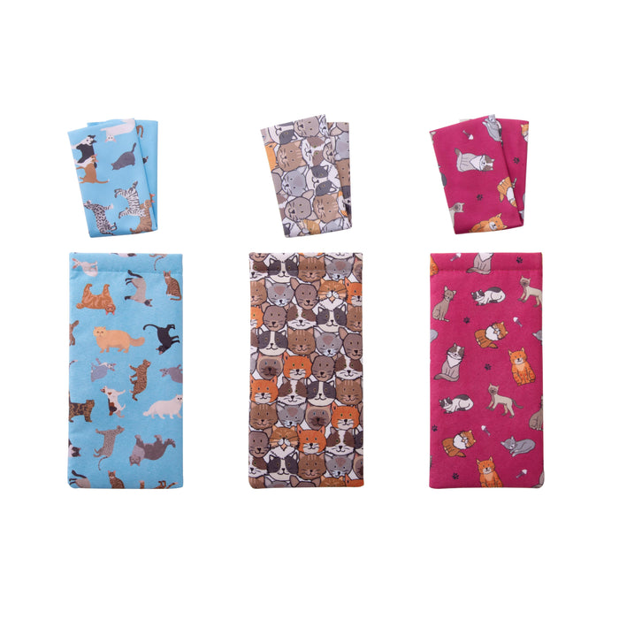 isGift | SnapShut Glasses Case with Microfibre Cleaning Cloth Set