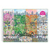 Galison | Dog Park in Four Seasons Puzzle - 1000pcs Multi-Coloured