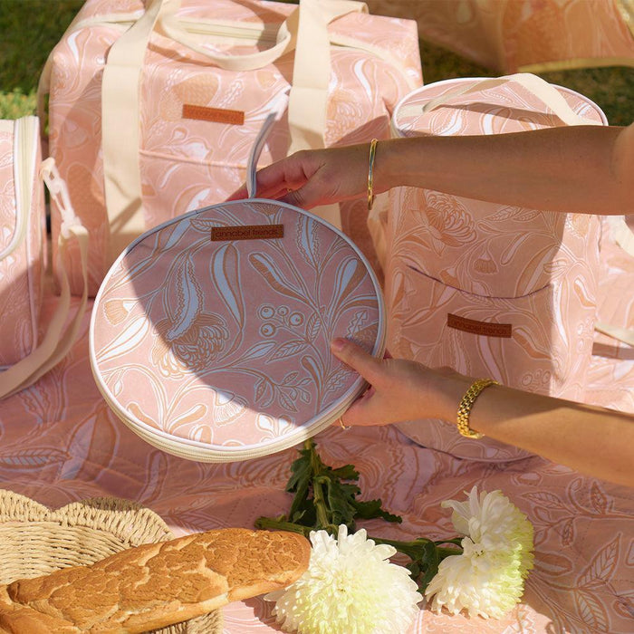 Annabel Trends | Picnic Cooler Bag Box Tan