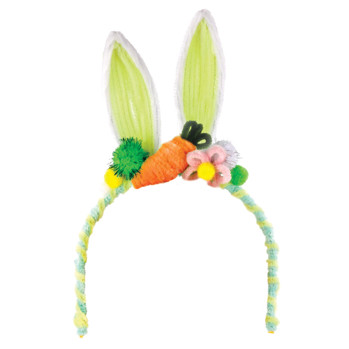 Discovery Zone | Make Your Own Bunny Headbands 2pcs Set Multi-Coloured