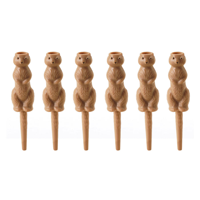 Kikkerland | Gopher the Caddy Golf Tee Brown