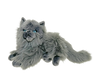 Rappa | Plush 30cm Lying Grey Cat