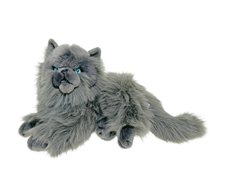 Rappa | Plush 30cm Lying Grey Cat