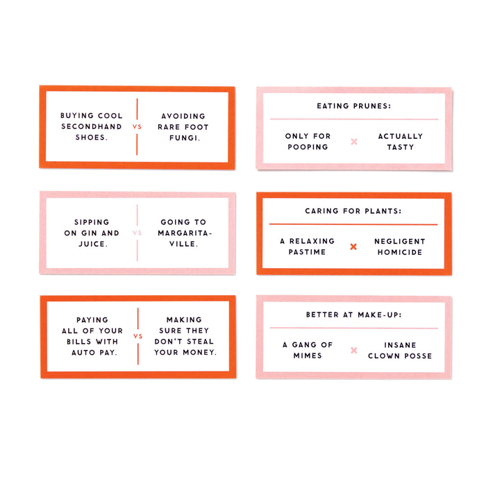 Brass Monkey | Social Debate Game 200 Cards Multi‑Coloured