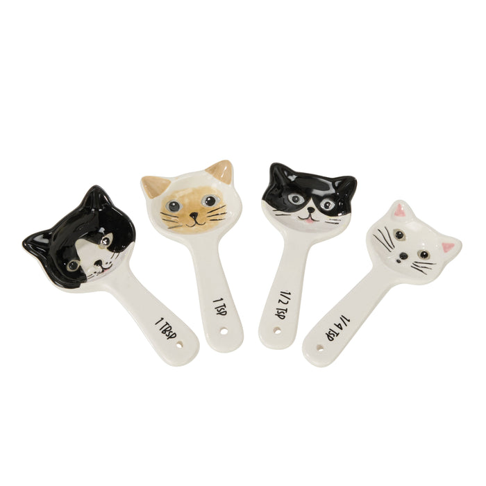 Davis & Waddell | Whiskers Cat-Themed Measuring Spoon Set Homing Instincts
