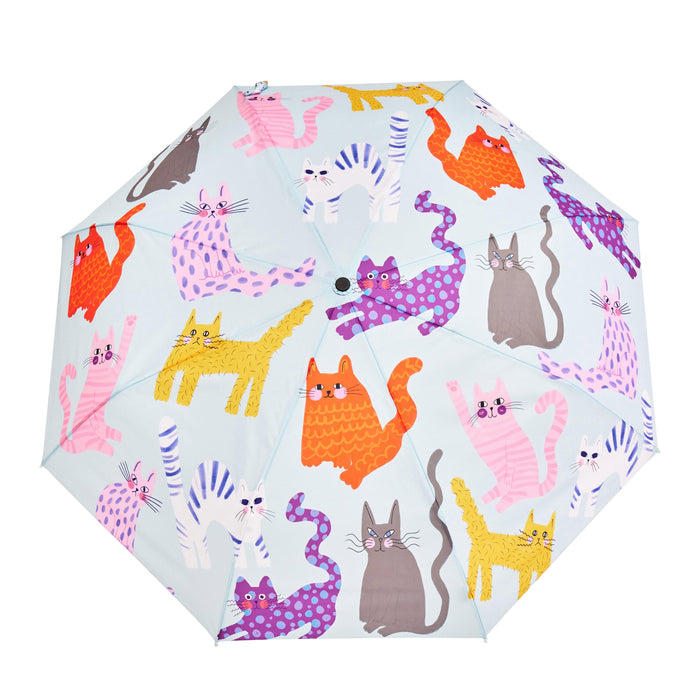 Original DuckHead | Compact Duck Umbrella Arty Cats Ice
