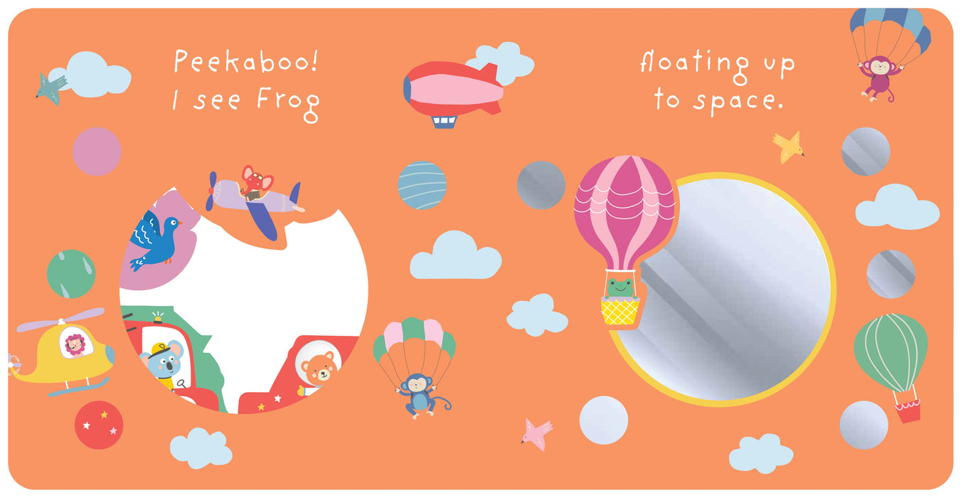 Lake Press | Graduating Mirror Board Book Peek-a-Boo I See You