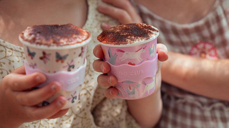 Chinoclub | Pink Unicorn Babychino Cup 4oz
