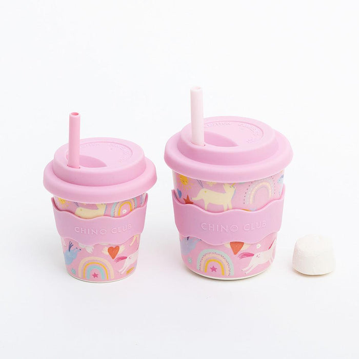 Chinoclub | Pink Unicorn Babychino Cup 4oz