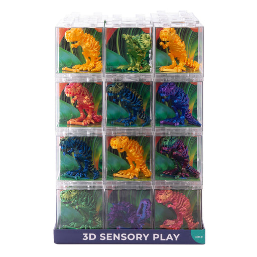 Discovery Zone | 3D Sensory T‑Rex 36pcs Assorted