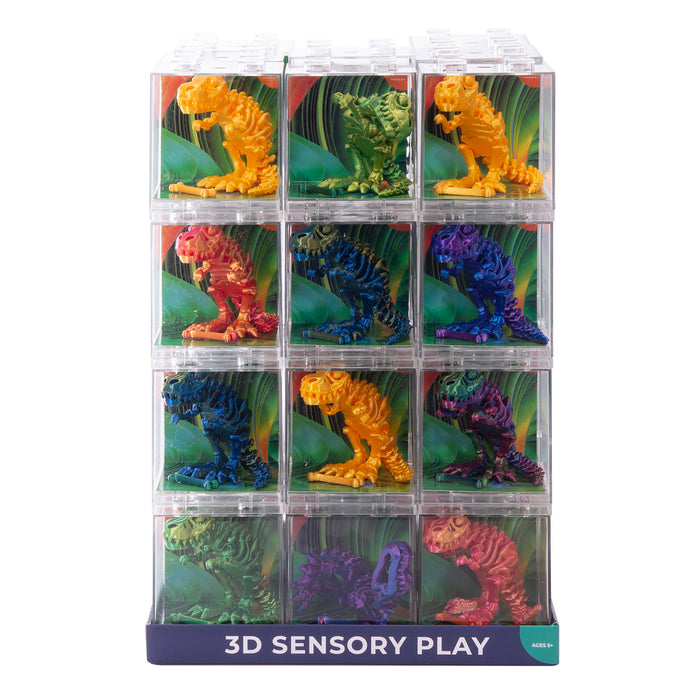 Discovery Zone | 3D Sensory T‑Rex 36pcs Assorted