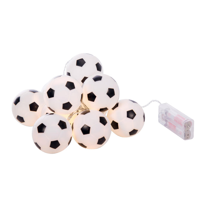 Discovery Zone | Illuminate String Lights Soccer LED 10‑Ball Set