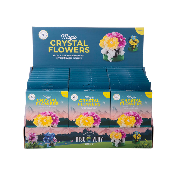 Discovery Zone | Magic Crystal Flowers Kit 24 pcs Assorted Colors