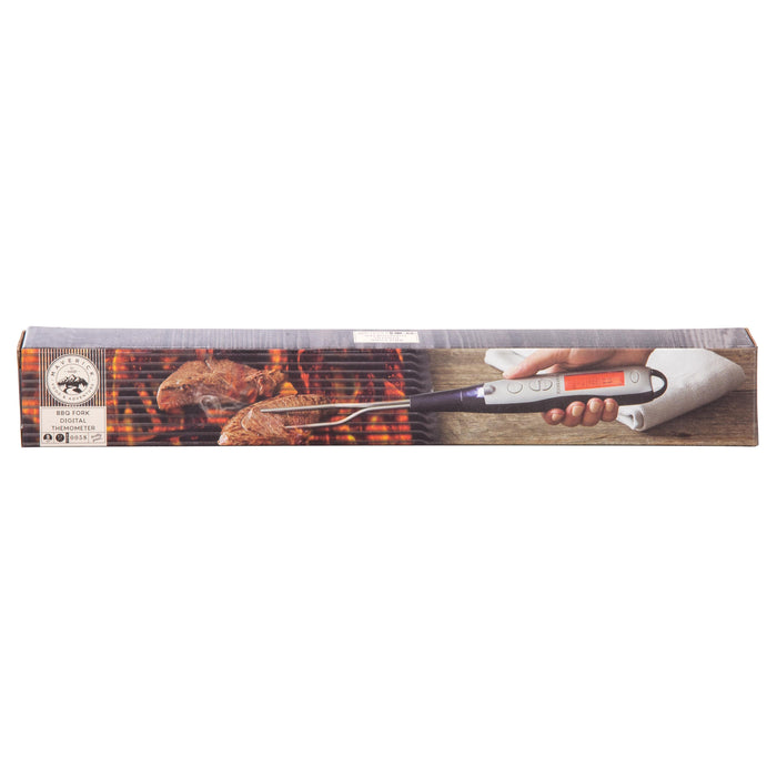 Maverick | BBQ Meat Fork Digital Thermometer with Light Black Silver