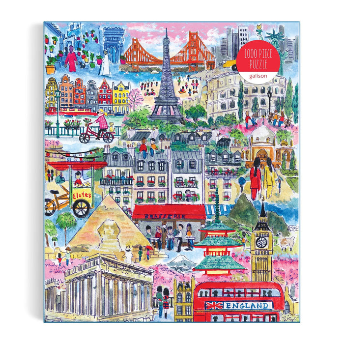 Galison | 1000-Piece Cities Around The World Puzzle