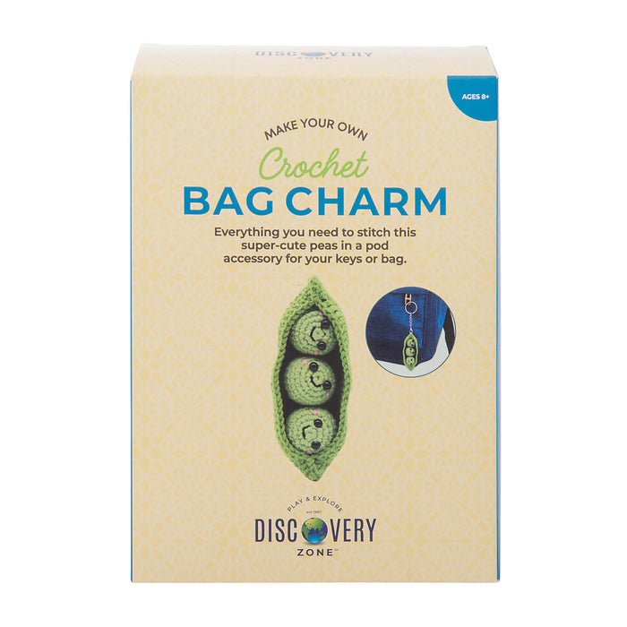 Discovery Zone | Crochet Bag Charm Kit 3 Assorted