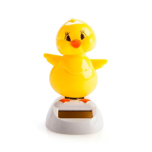 MDI | 4PK Furever Pets Solar Dancing Chick Desk Car Dashboard Decoration Figure Homing Insticts