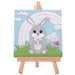 Discovery Zone | Canvas Art Set - Chicks & Bunnies CDU 16pcs/2 Assorted