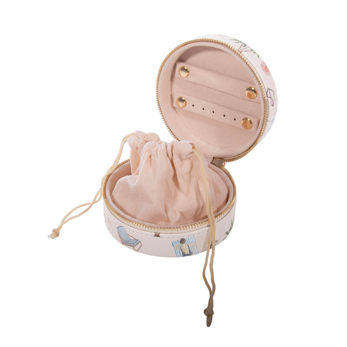 The Australian Collection | Round Jewellery Case 12pcs 3 Assorted