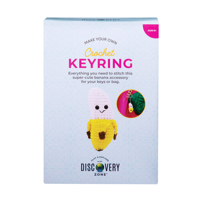 Discovery Zone | Crochet Bag Charm Kit 3 Assorted