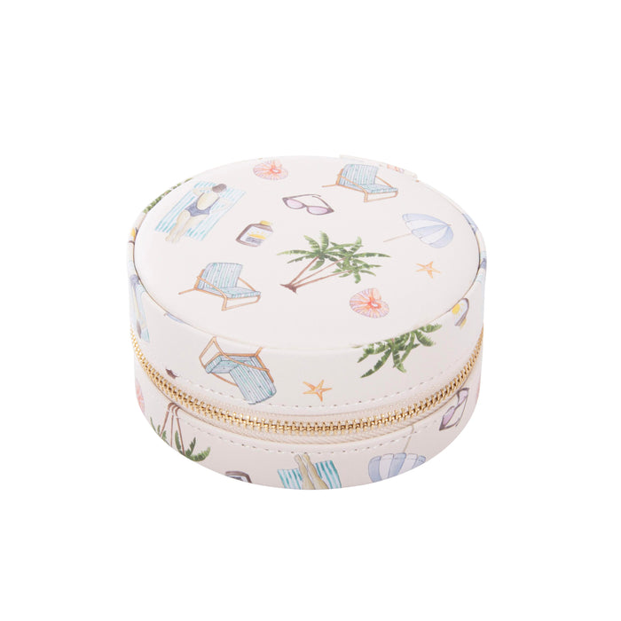 The Australian Collection | Round Jewellery Case 12pcs 3 Assorted