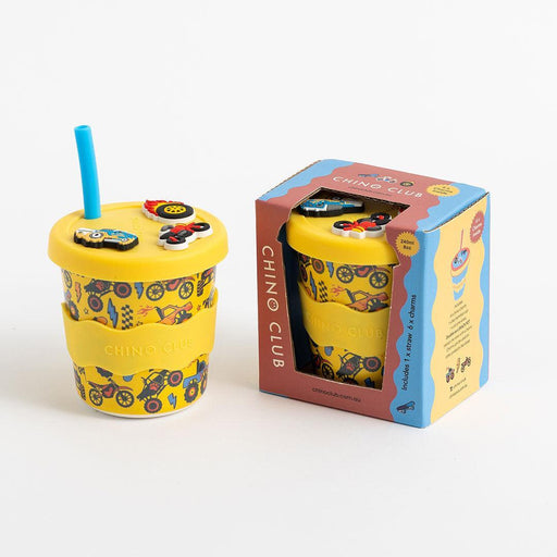 Chinoclub | Wheelies Charm Cup Bamboo 8oz