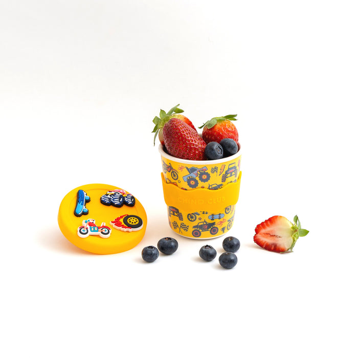 Chinoclub | Wheelies Charm Cup Bamboo 8oz