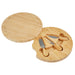 Davis & Waddell | Bamboo Cheese Board 3 Knives Set Natural