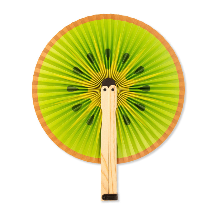 Kikkerland | Fruity & Sweet Paper Fans 25pcs 5 Assorted