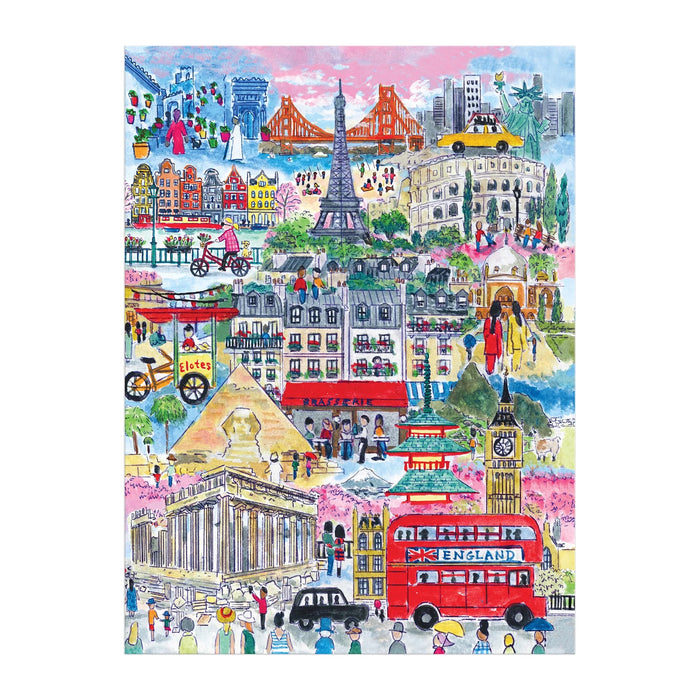 Galison | 1000-Piece Cities Around The World Puzzle