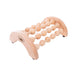 Maverick | Deluxe Wooden Foot Massager Brown