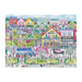 Galison Book | Town Puzzle 1000 Pieces Illustrated Multi‑Colour