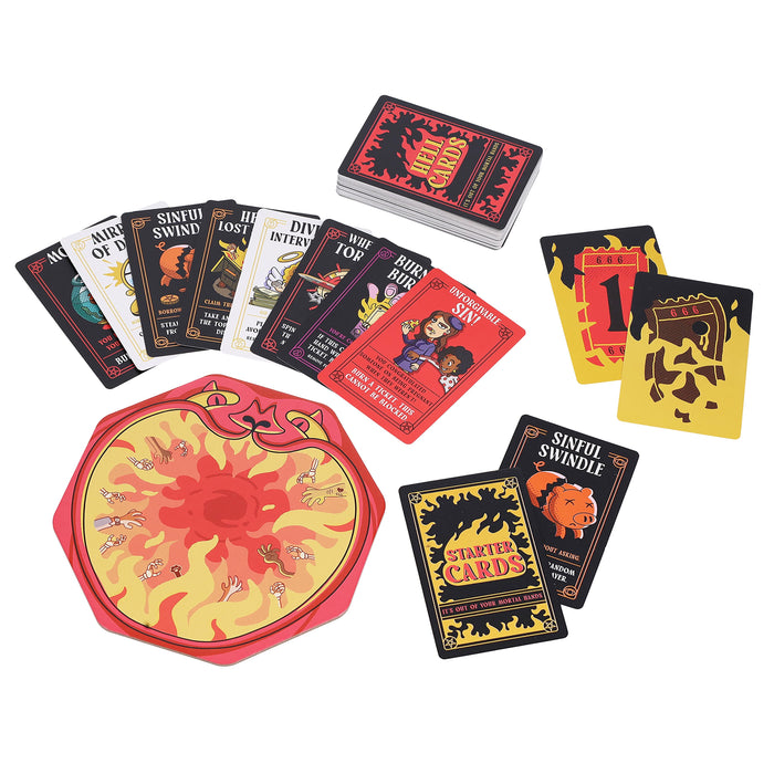 Ridley's | Ticket to Hell Multi‑Colour Card Game – 30‑Minute Party Fun Homing Instincts